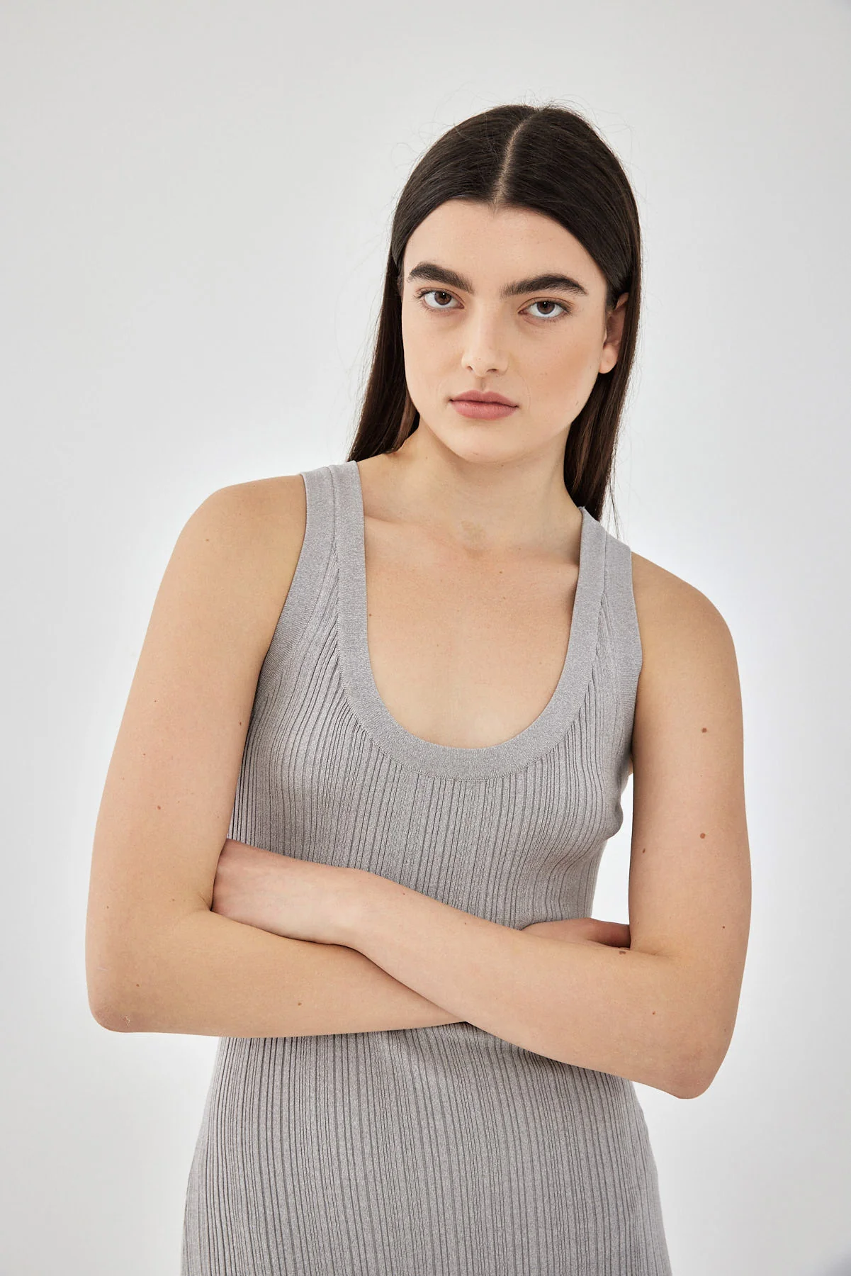 Ribbed Tight Knit Dress - Image 8