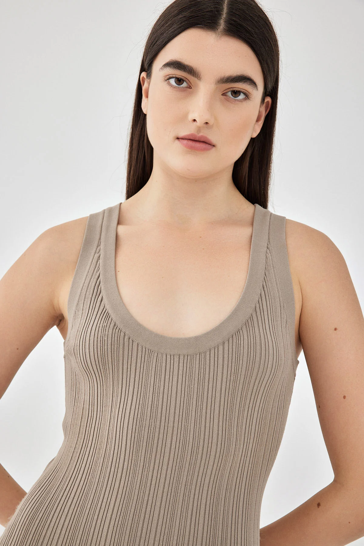 Ribbed Tight Knit Dress - Image 2