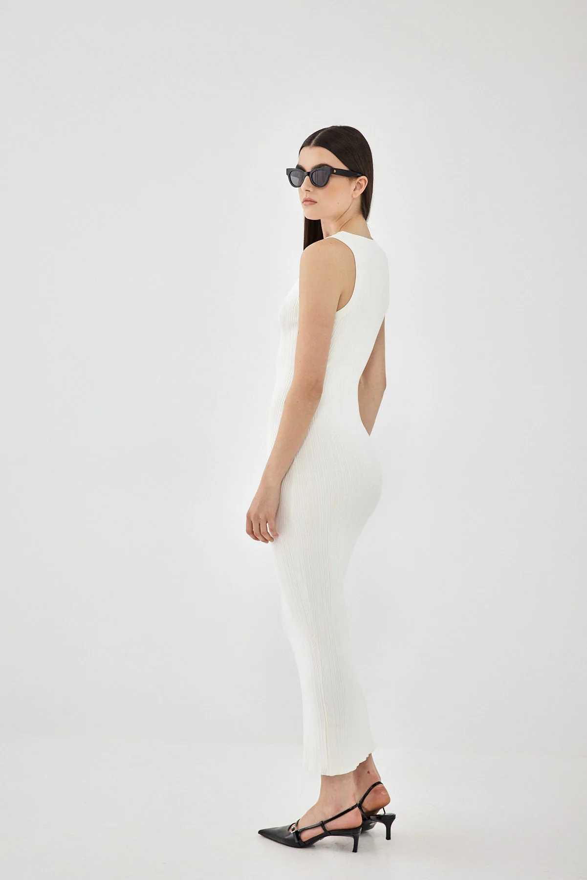 Ribbed Tight Knit Dress - Image 5