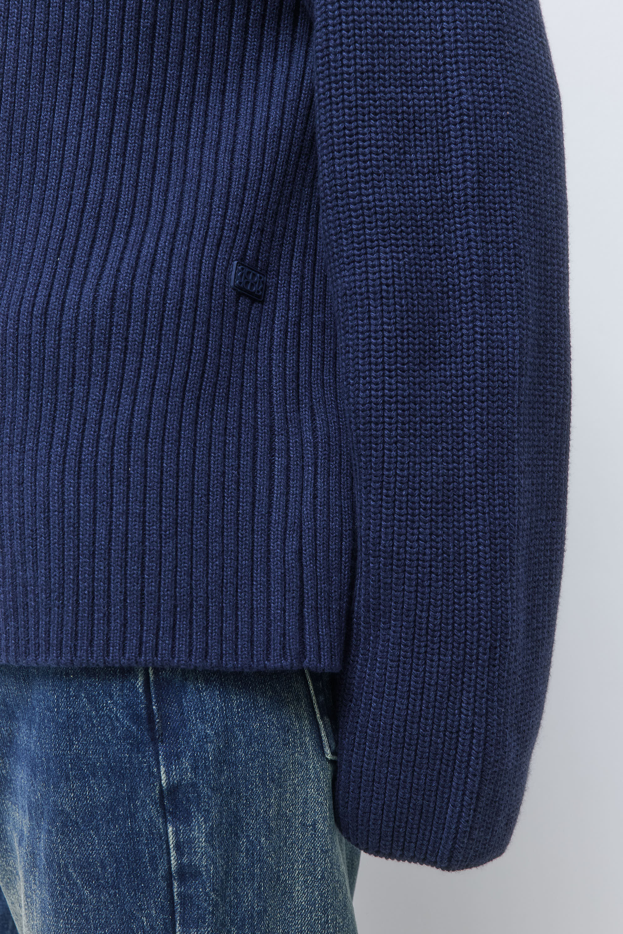 Ribbed Turtleneck Sweater - Image 6