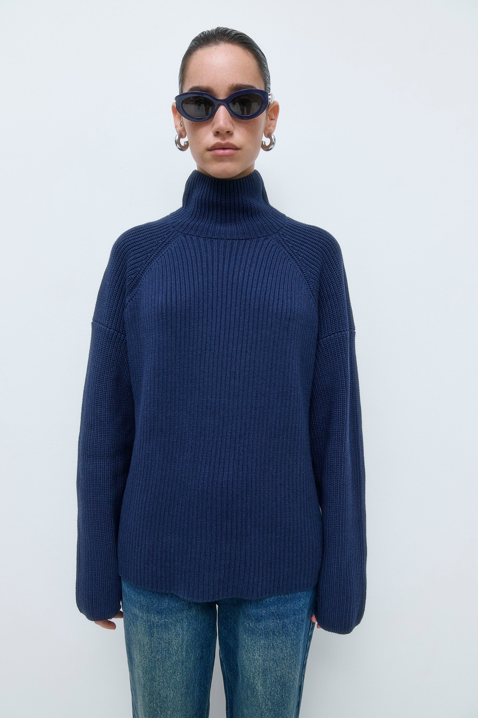 Ribbed Turtleneck Sweater - Image 7