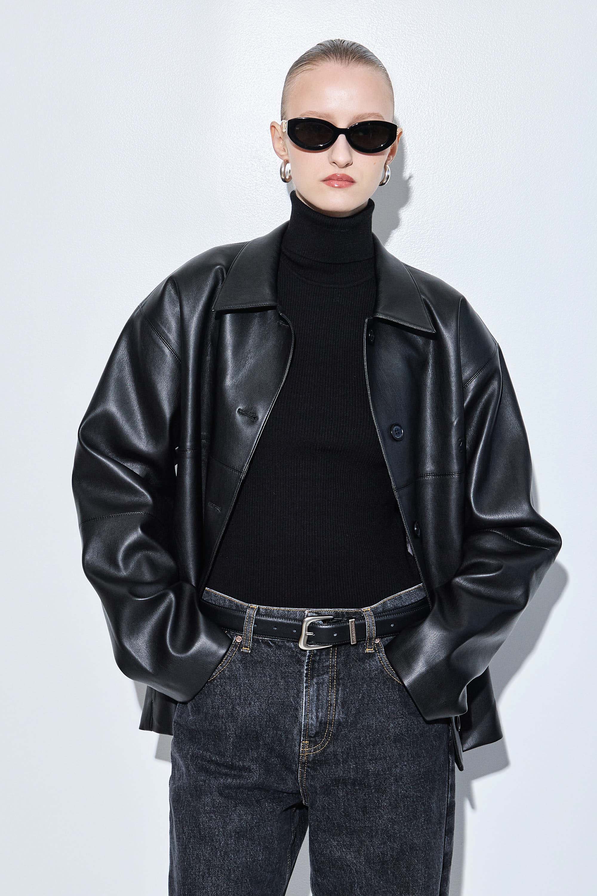 Ribbed Turtleneck Top - Image 7