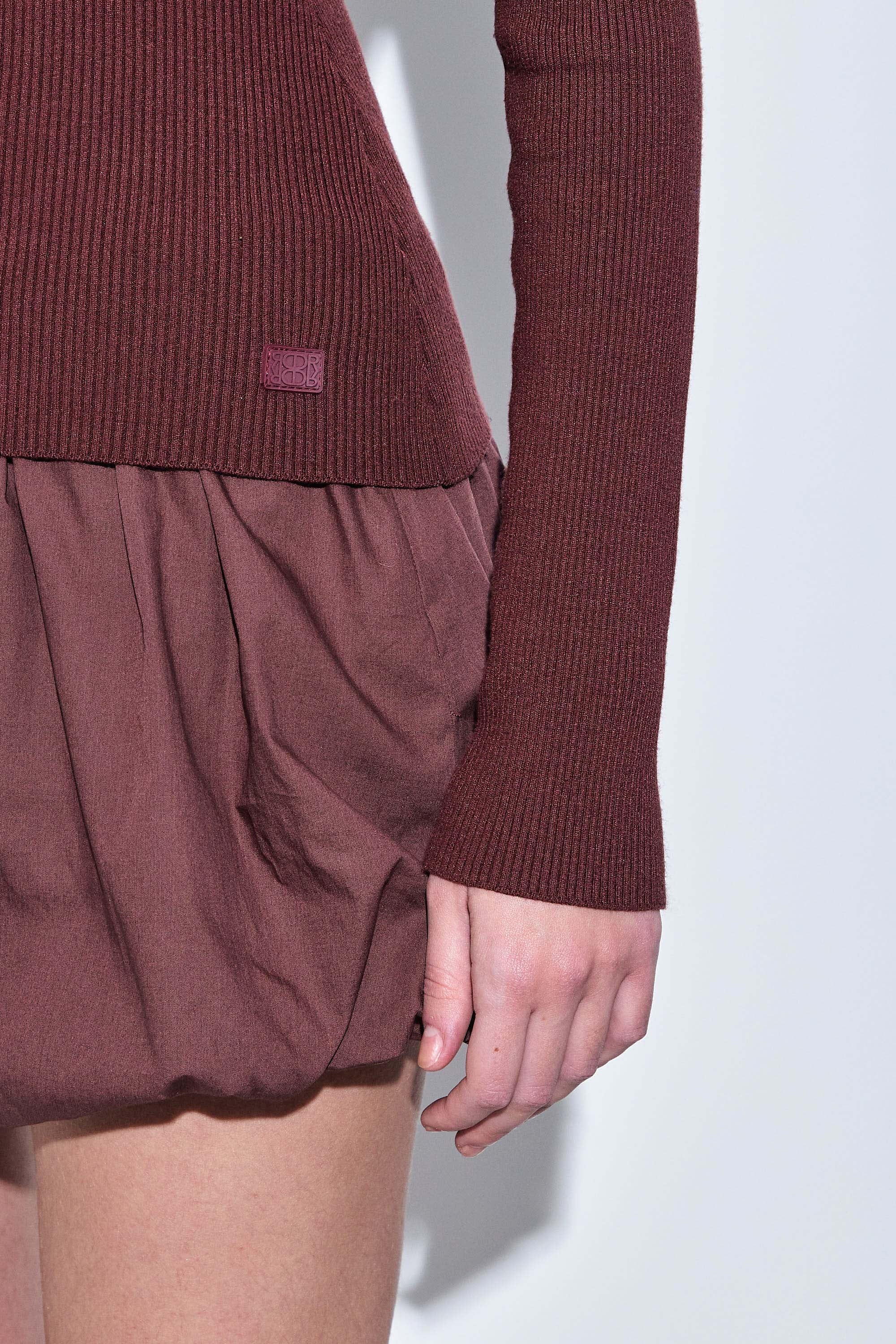 Ribbed Turtleneck Top - Image 6