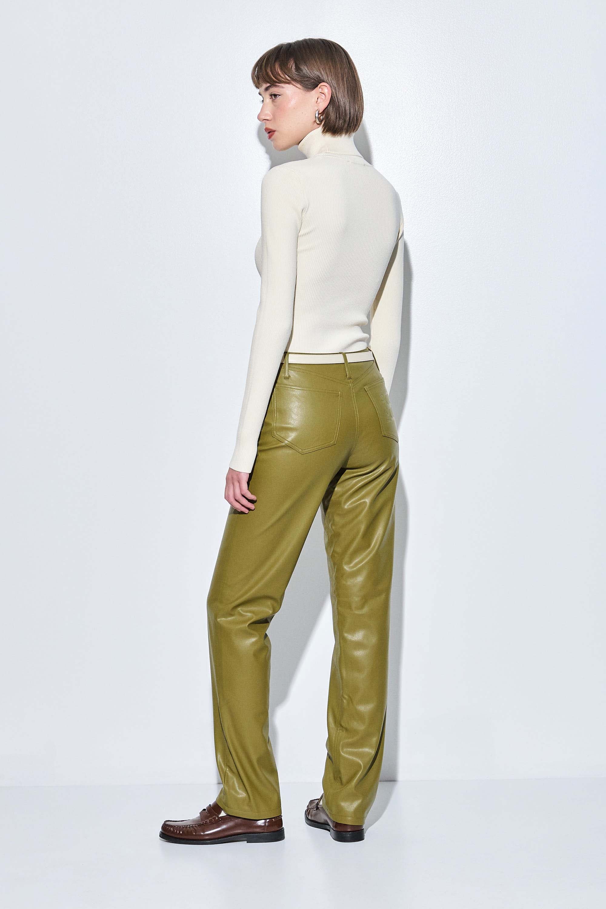 Ribbed Turtleneck Top - Image 5