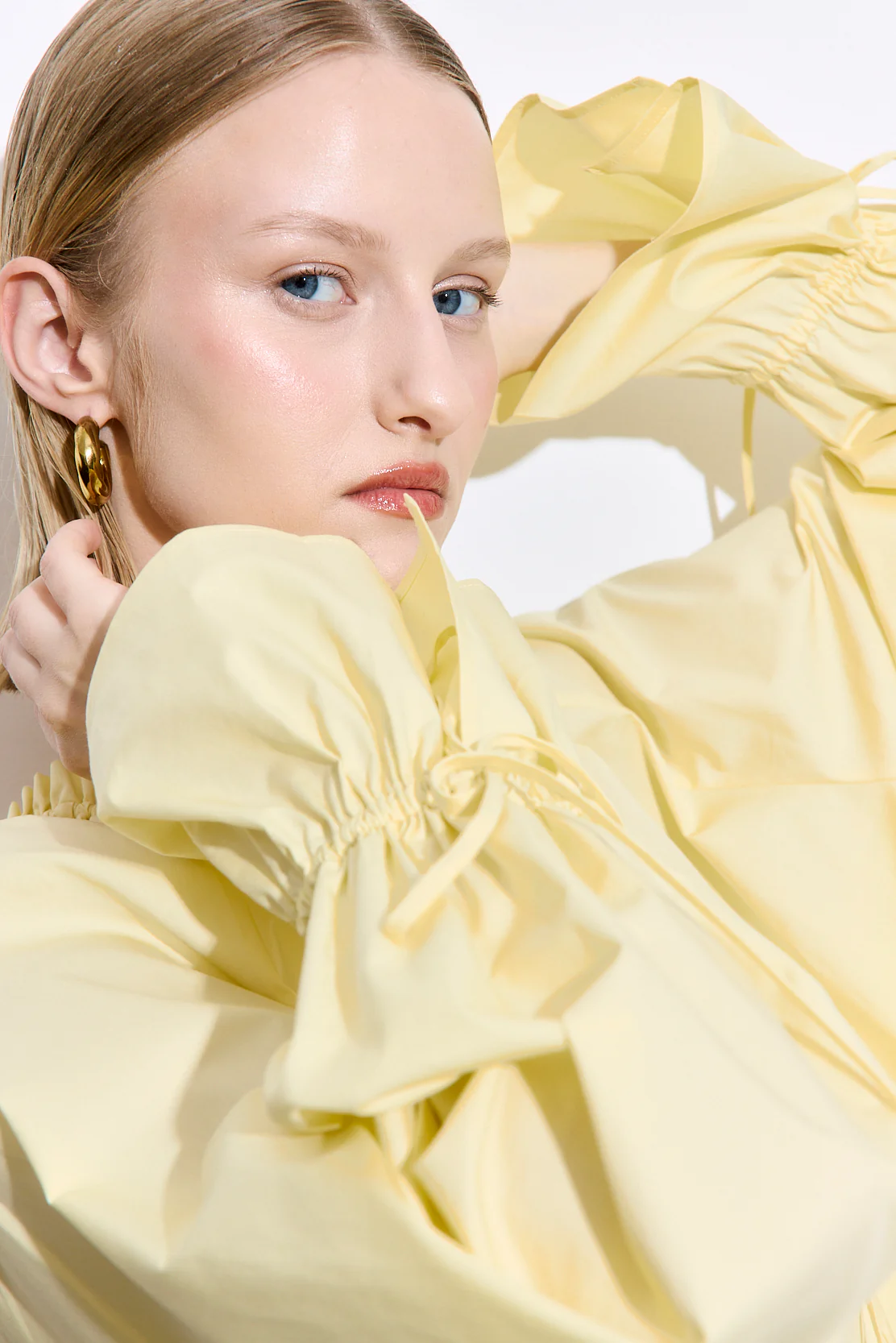 Ruffled Poplin Blouse - Image 6