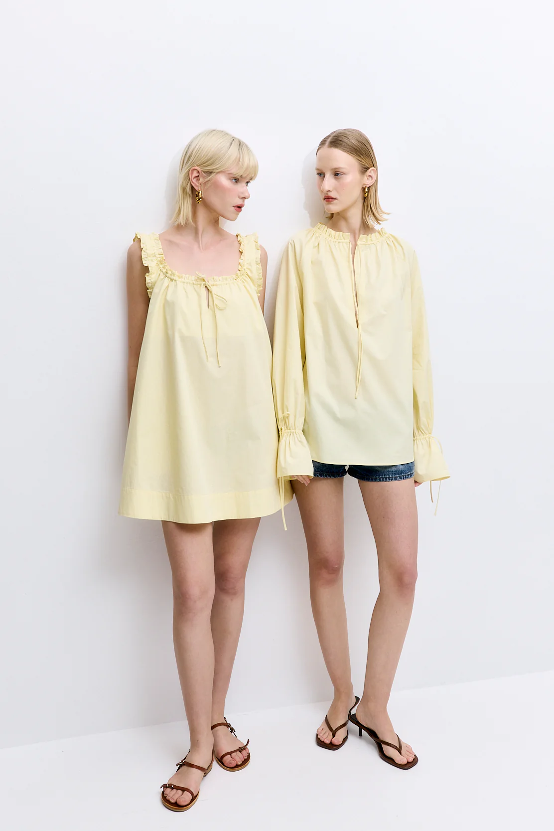 Ruffled Poplin Blouse - Image 8