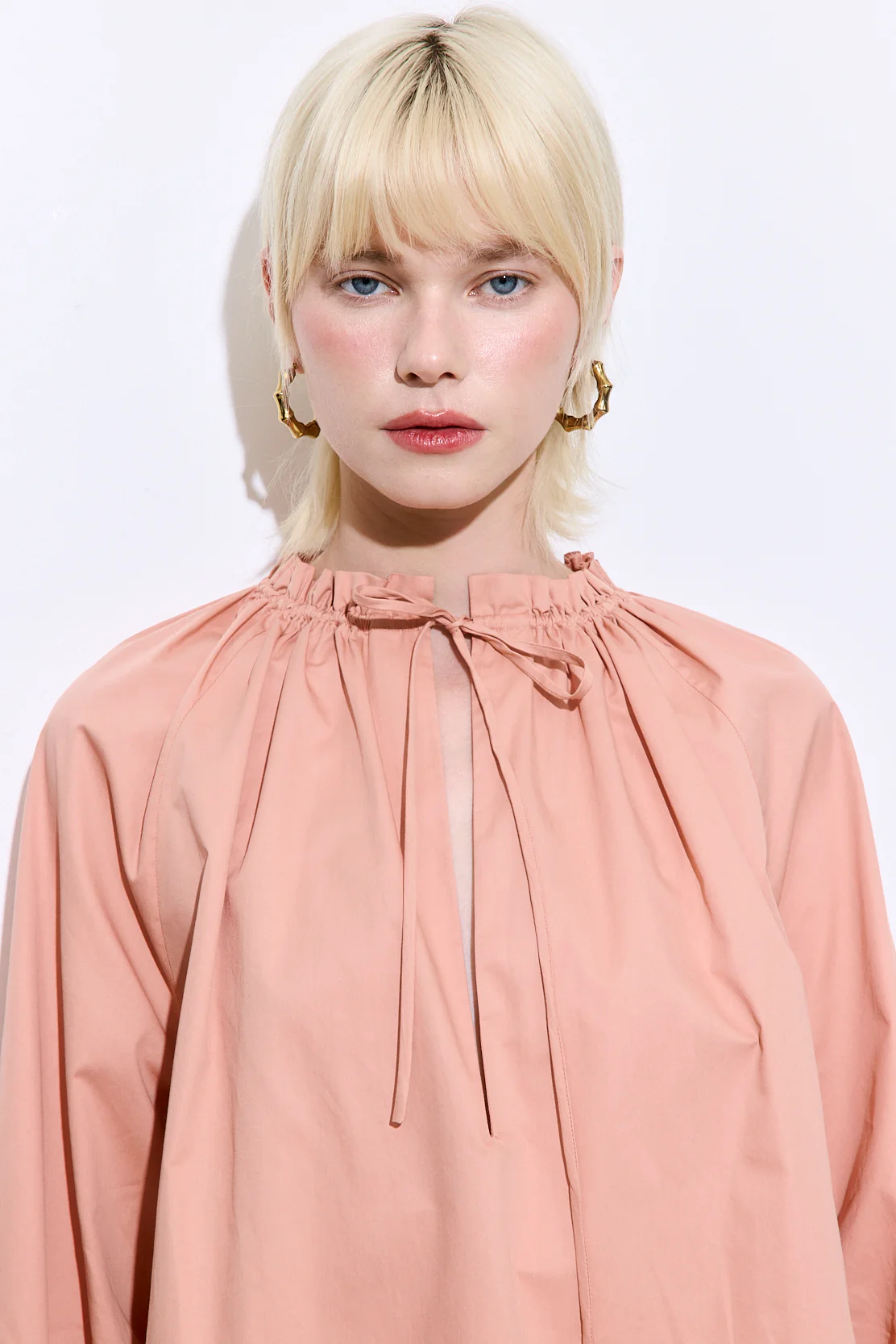 Ruffled Poplin Blouse - Image 6