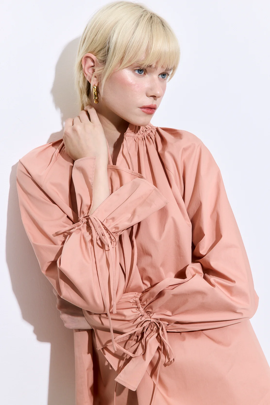 Ruffled Poplin Blouse - Image 8