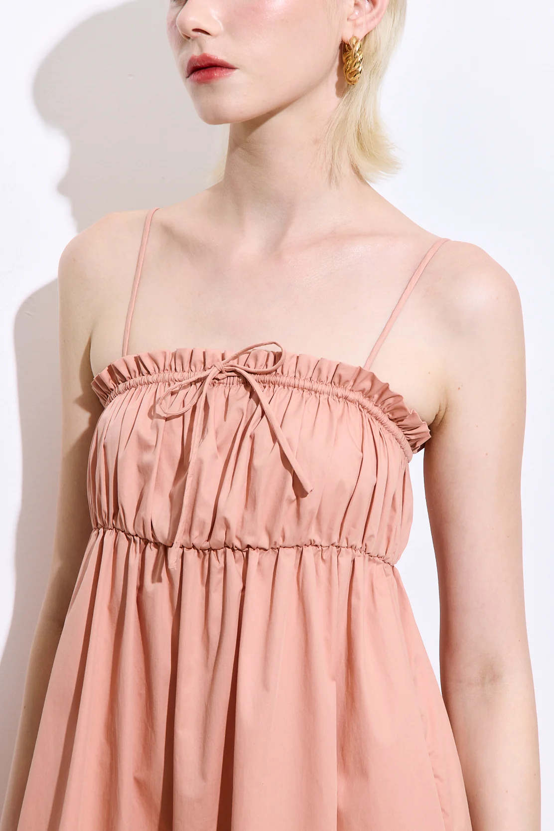 Ruffled Poplin Maxi Dress - Image 6
