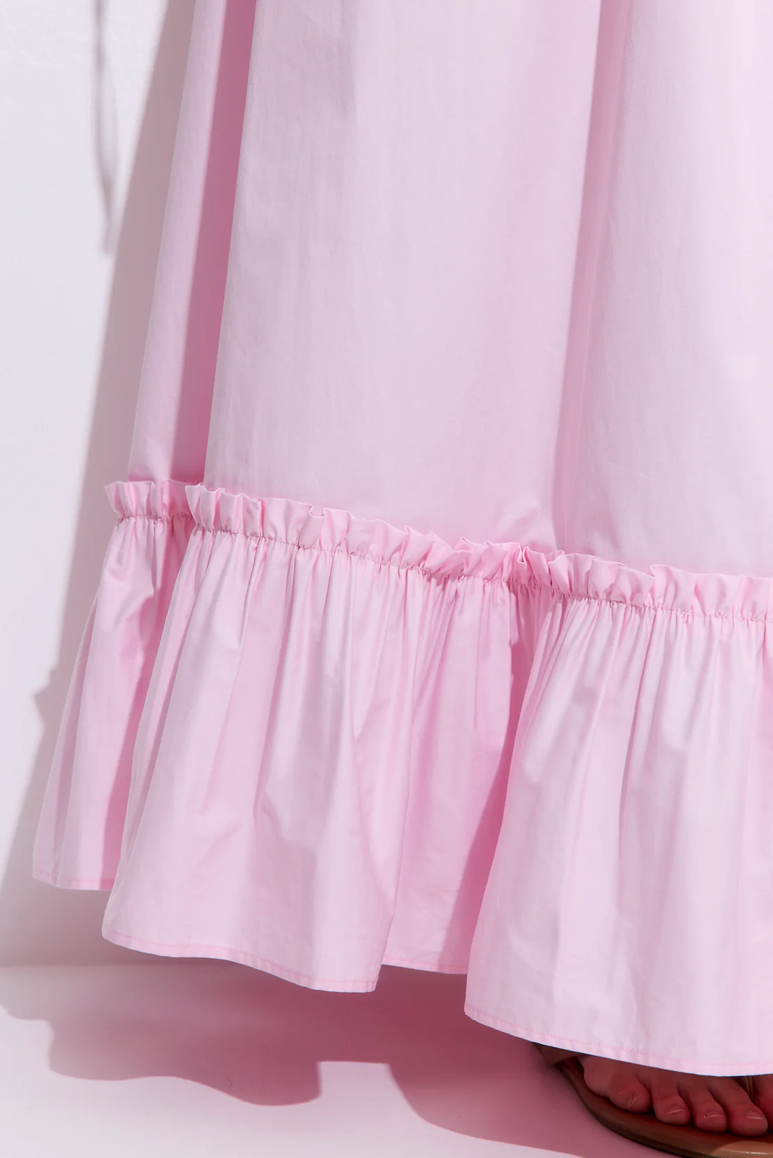 Ruffled Poplin Maxi Skirt - Image 6