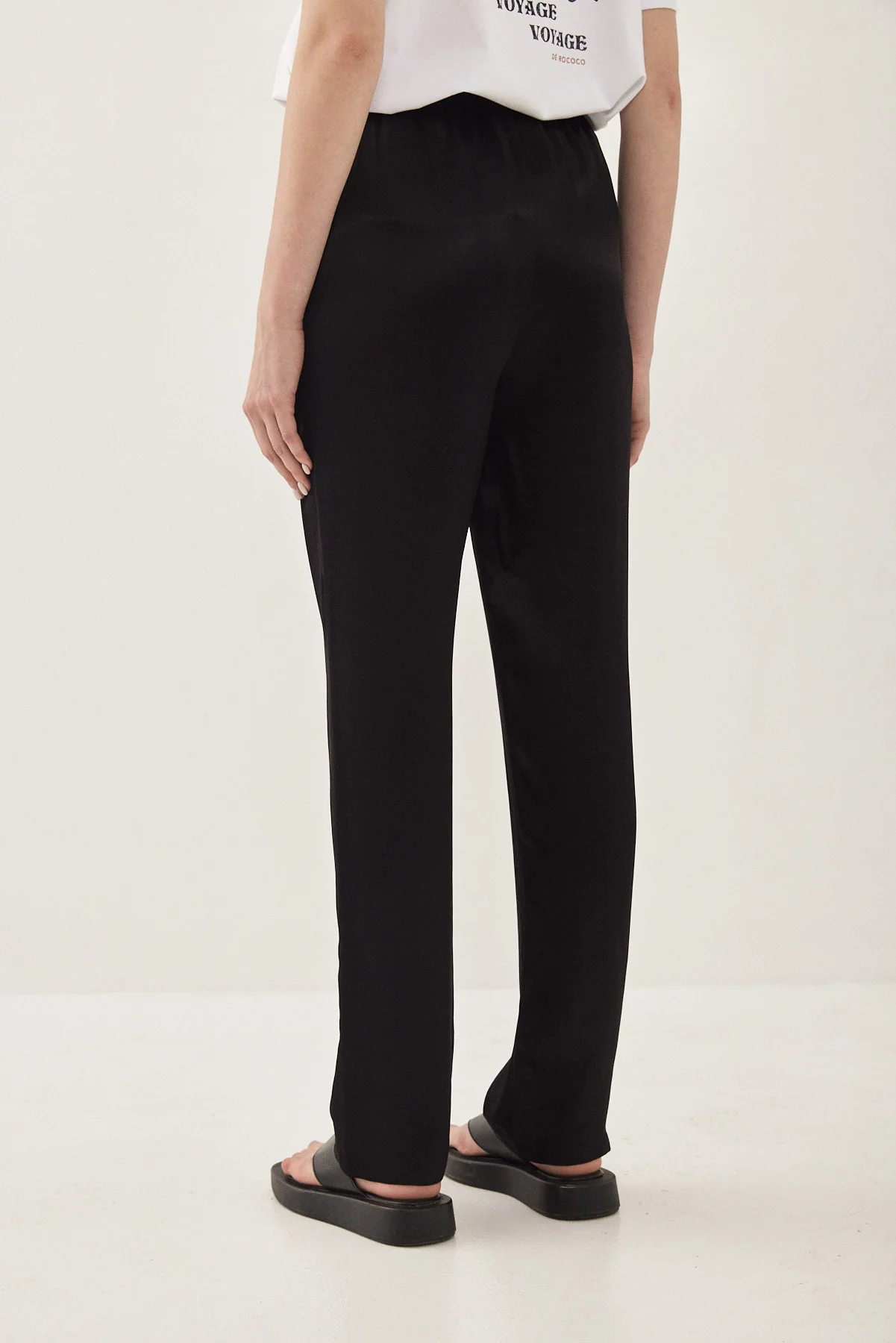 Satin Drawstring Pants - Image 6