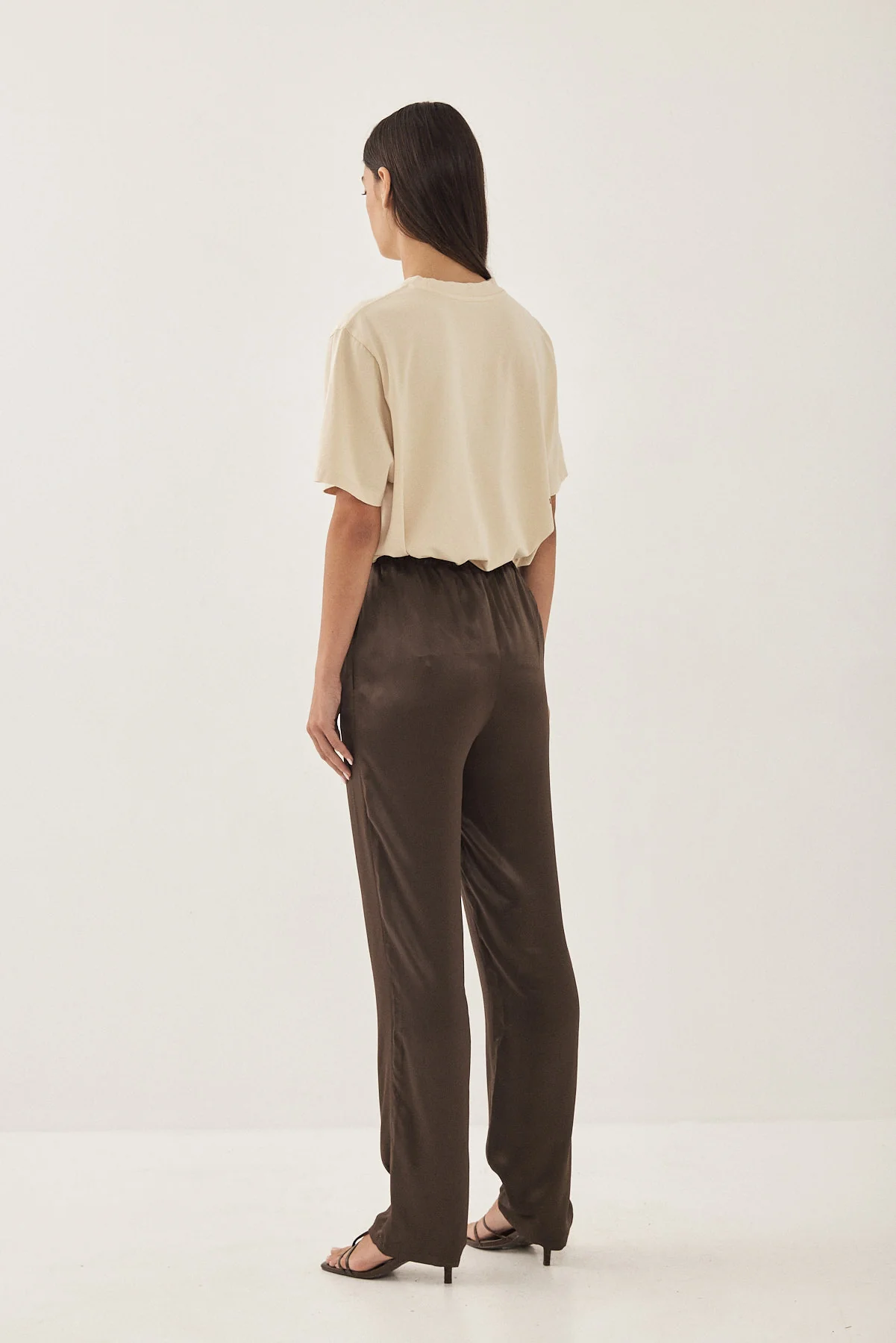 Satin Drawstring Pants - Image 5