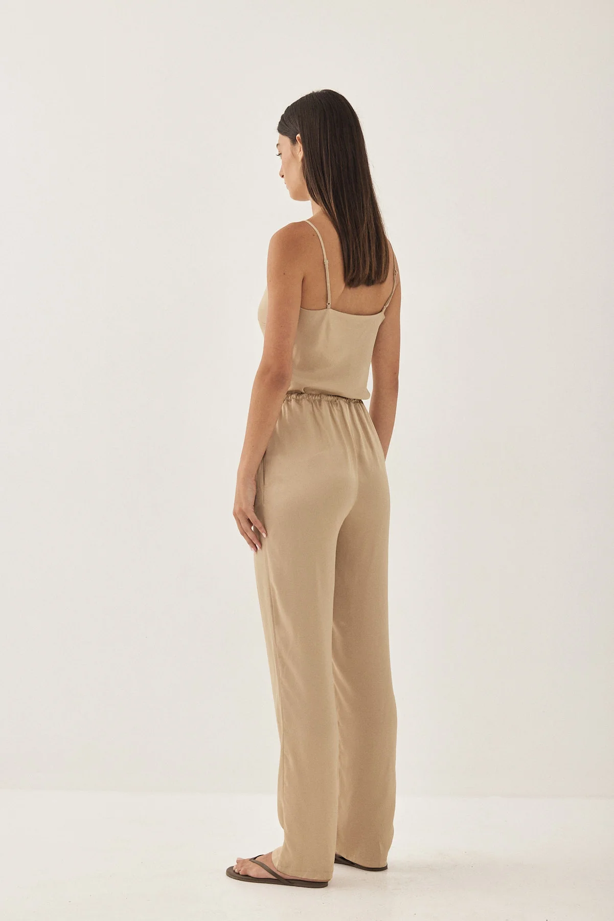 Satin Drawstring Pants - Image 5