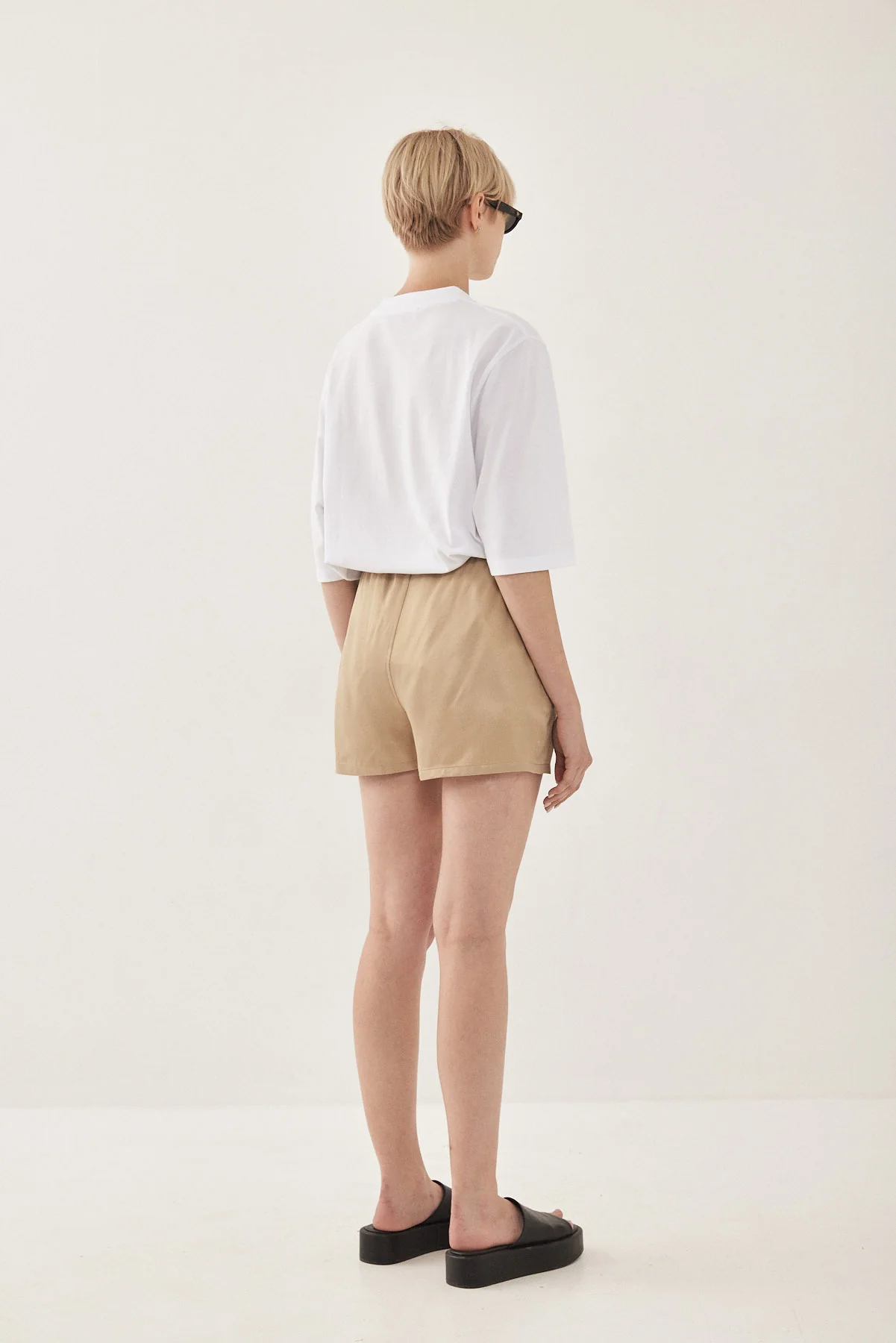 Satin Drawstring Shorts - Image 5