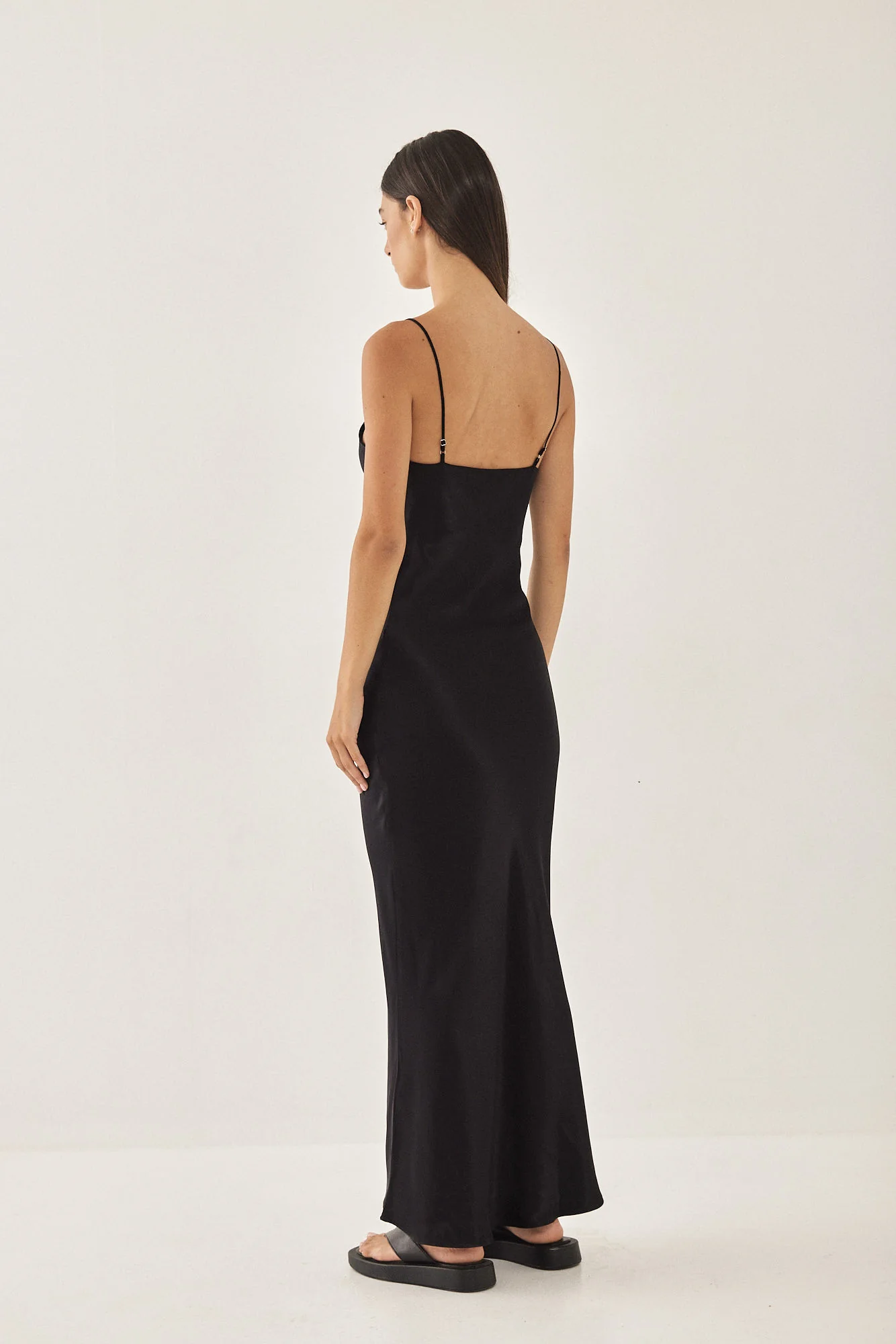 Satin Slip Dress - Image 5