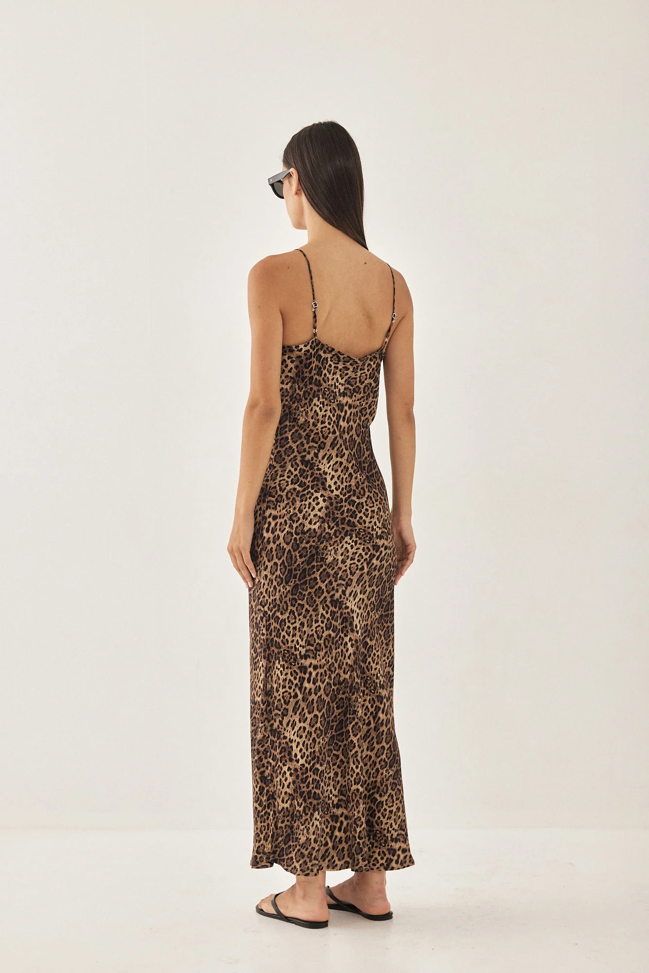 Satin Slip Dress - Image 5