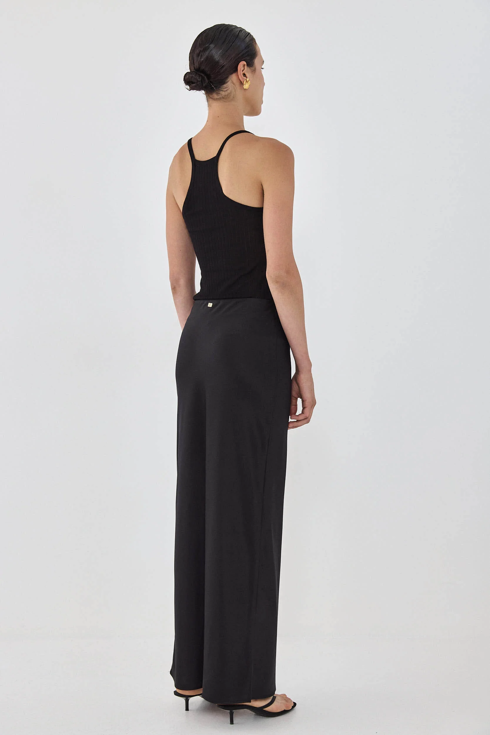 Satin Slip Maxi Skirt - Image 5