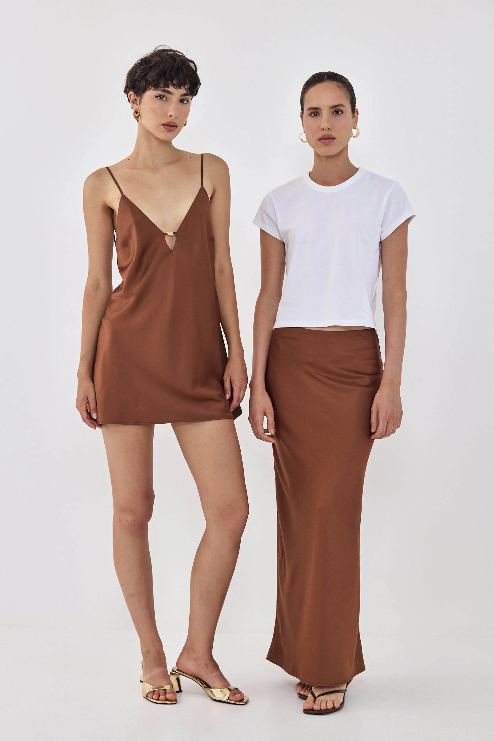 Satin Slip Maxi Skirt - Image 8