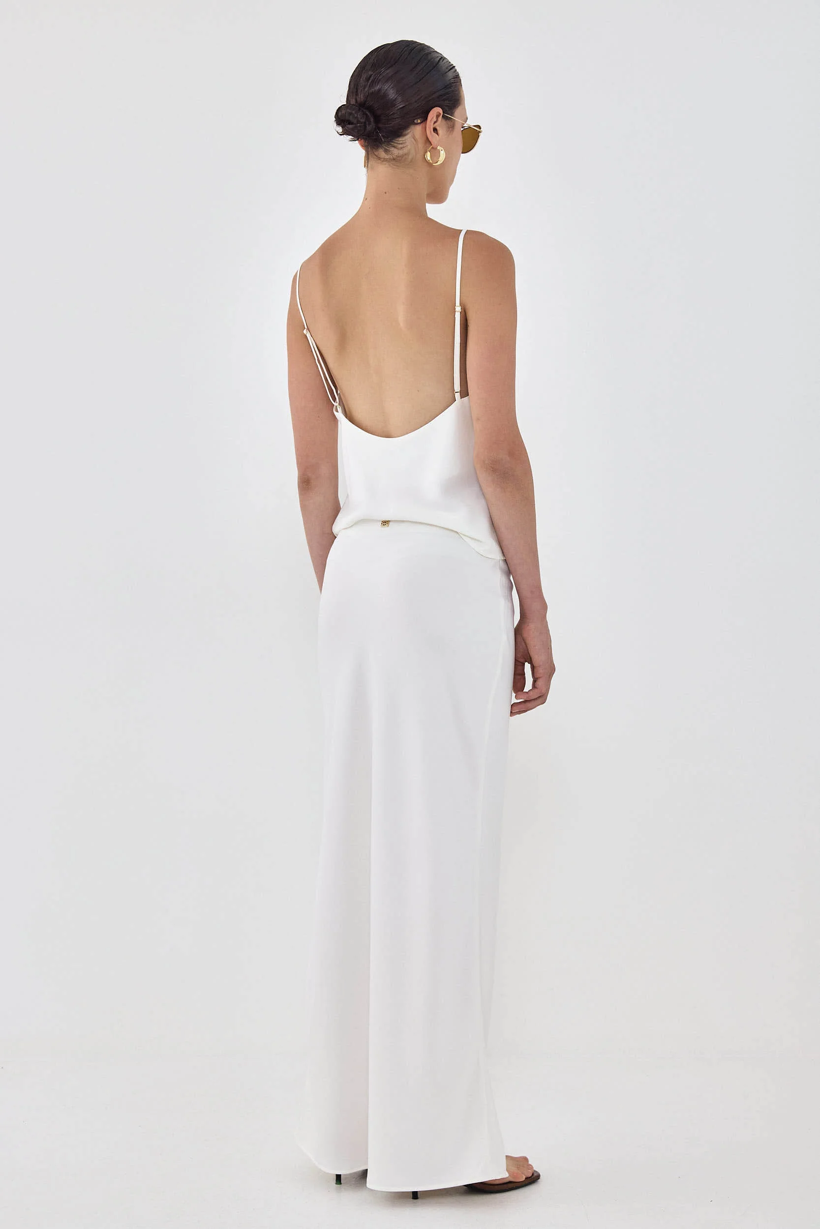 Satin Slip Maxi Skirt - Image 5