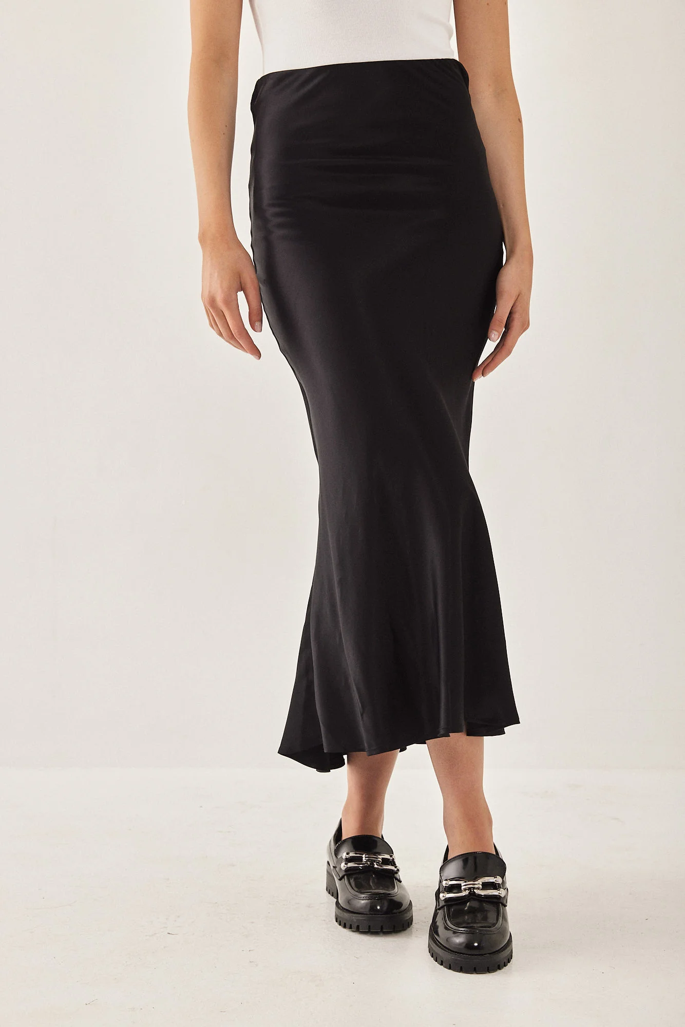 Satin Slip Skirt - Image 2