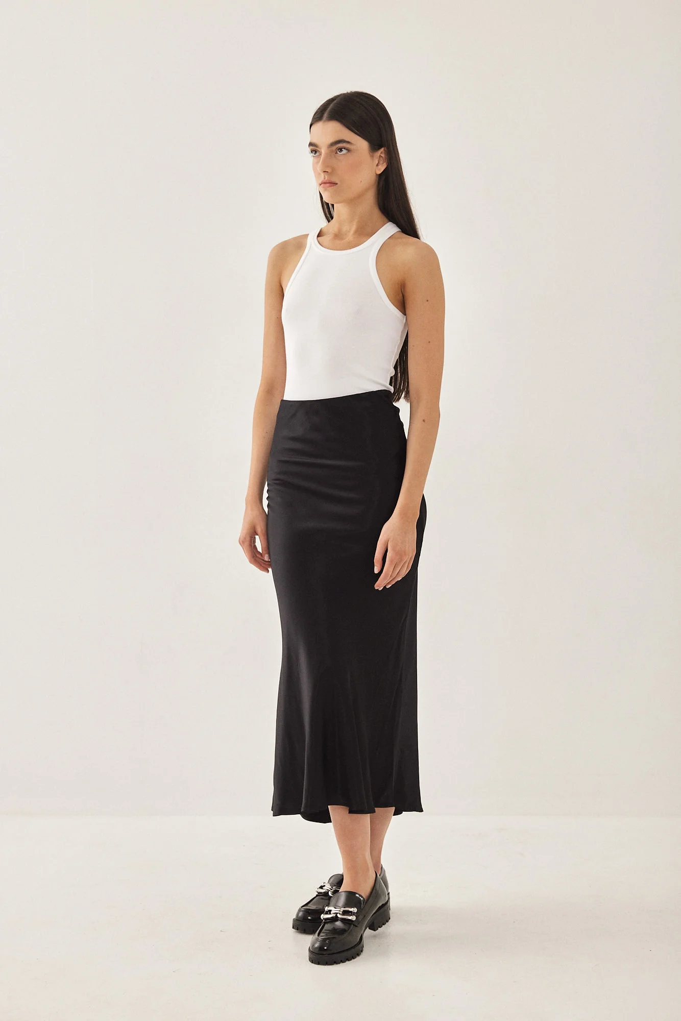 Satin Slip Skirt - Image 3