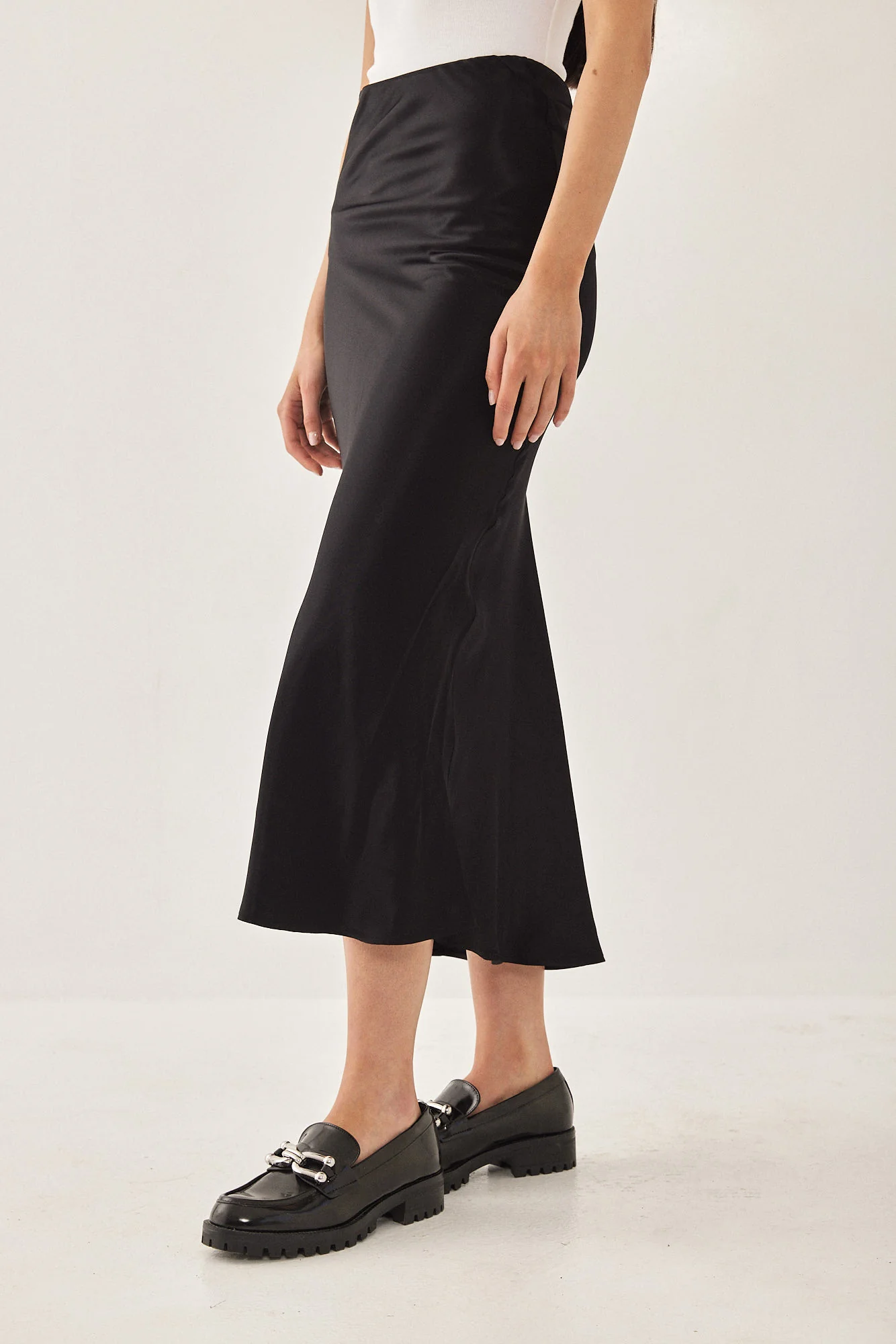 Satin Slip Skirt - Image 5
