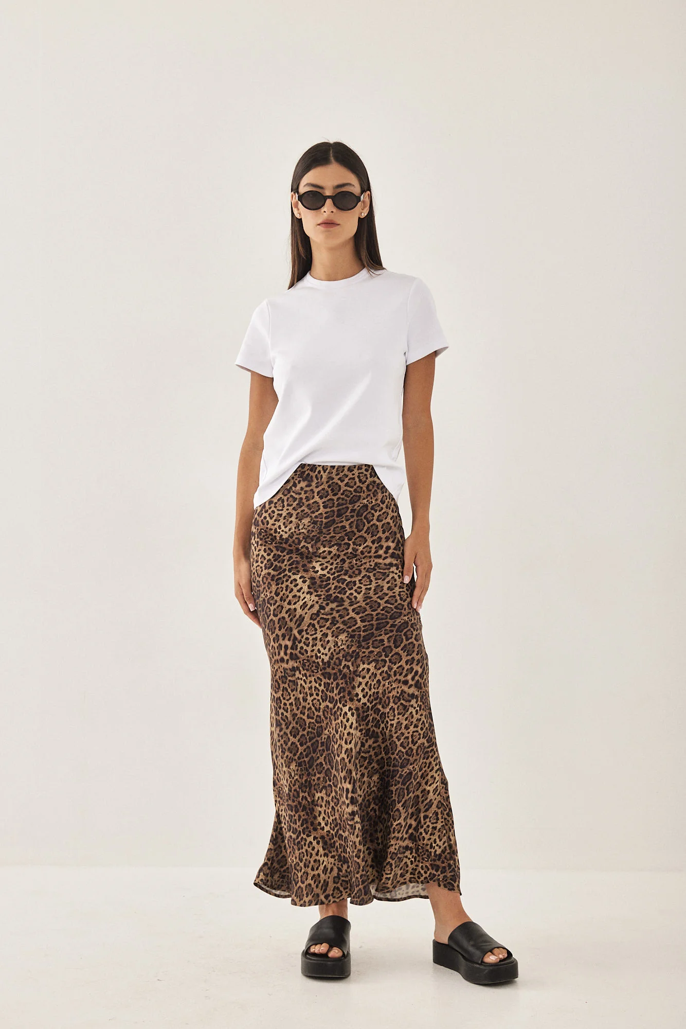 Satin Slip Skirt