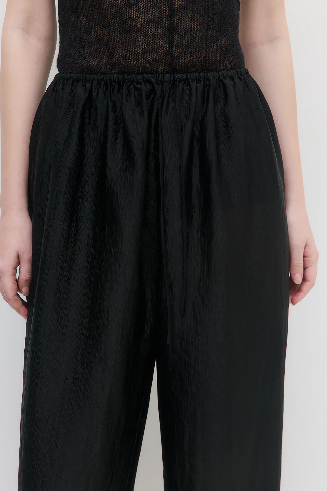 Semi Sheer Chiffon Balloon Pants - Image 6