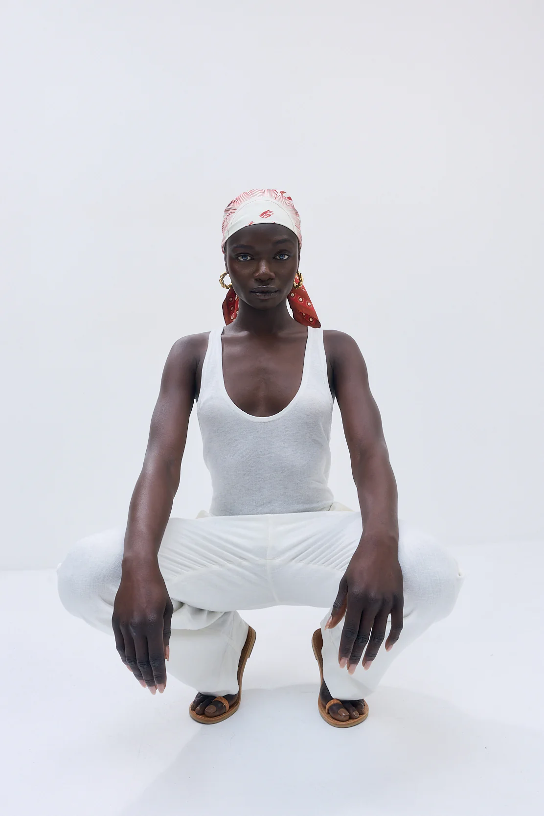Semi Sheer Deep Scoop Tank - Image 3