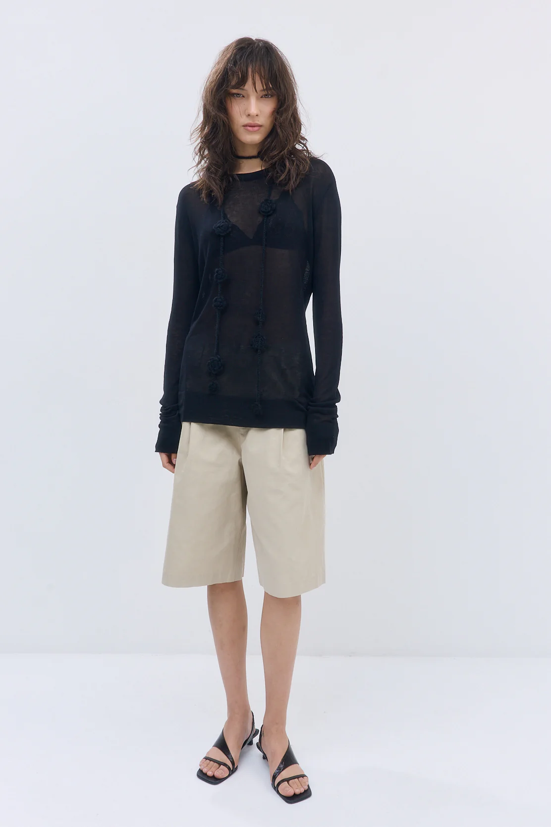 Semi Sheer Long Sleeve - Image 2