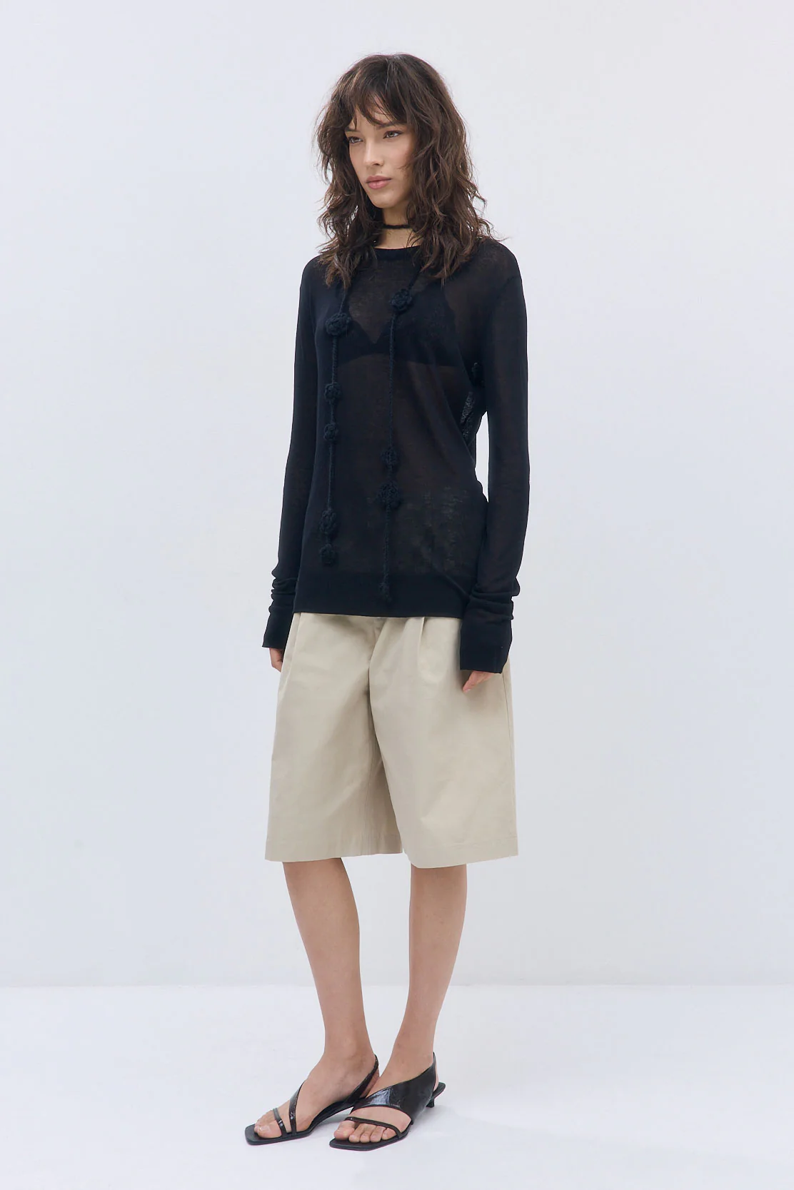 Semi Sheer Long Sleeve - Image 4