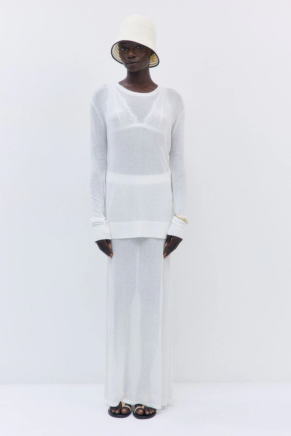 Semi Sheer Long Sleeve - Image 2