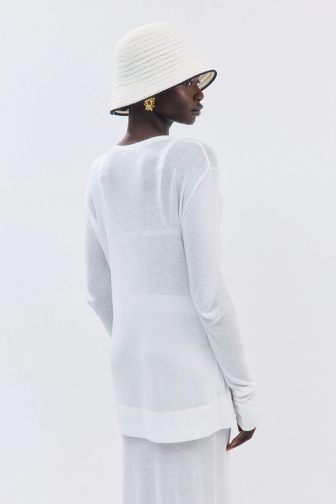 Semi Sheer Long Sleeve - Image 5