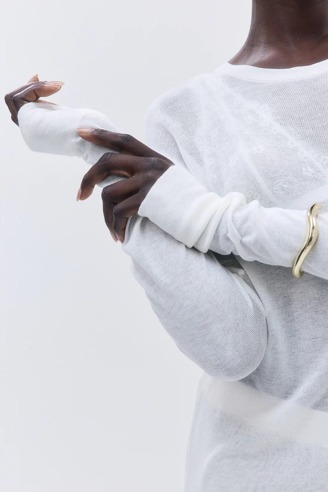 Semi Sheer Long Sleeve - Image 6
