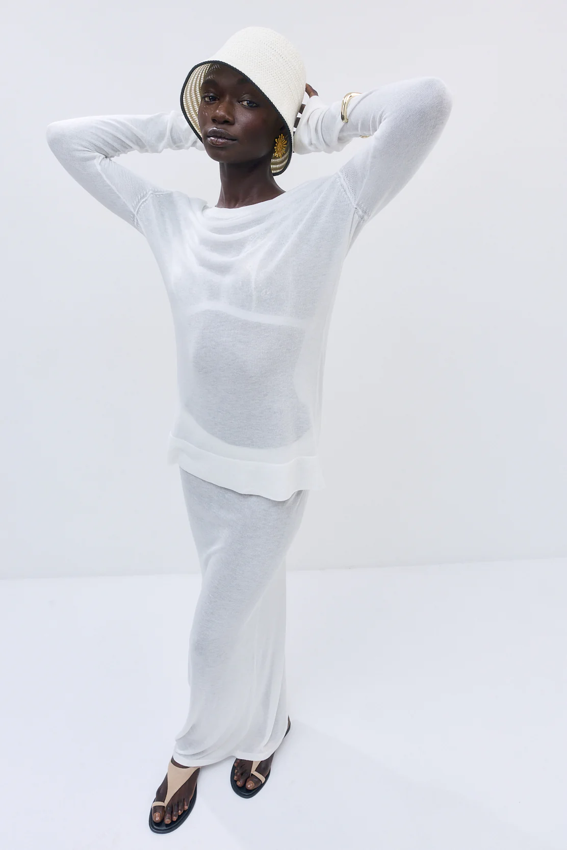 Semi Sheer Long Sleeve - Image 7