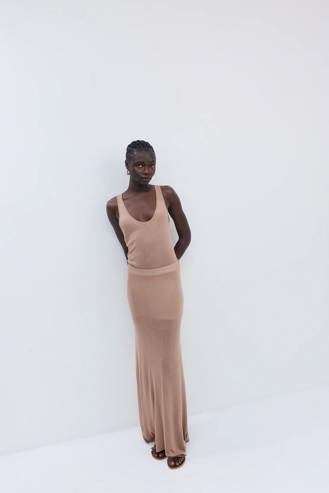 Semi Sheer Maxi Skirt - Image 3