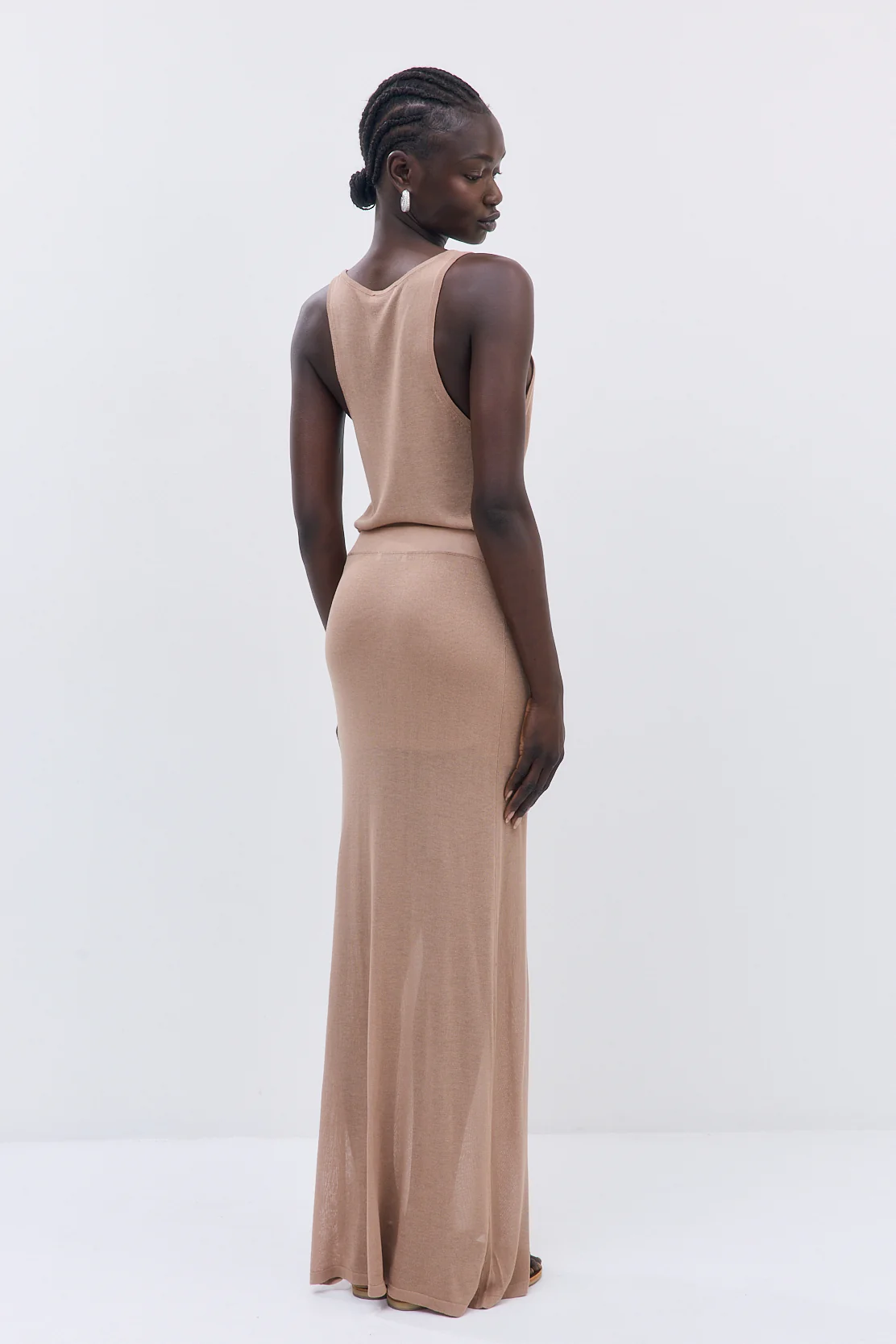 Semi Sheer Maxi Skirt - Image 5