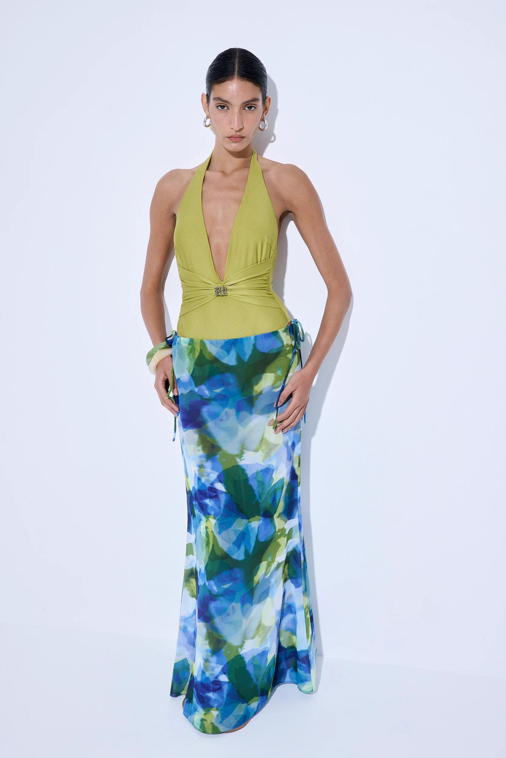 Semi Sheer Maxi Skirt - Image 6