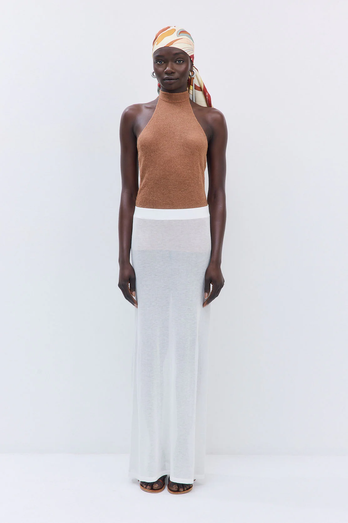 Semi Sheer Maxi Skirt