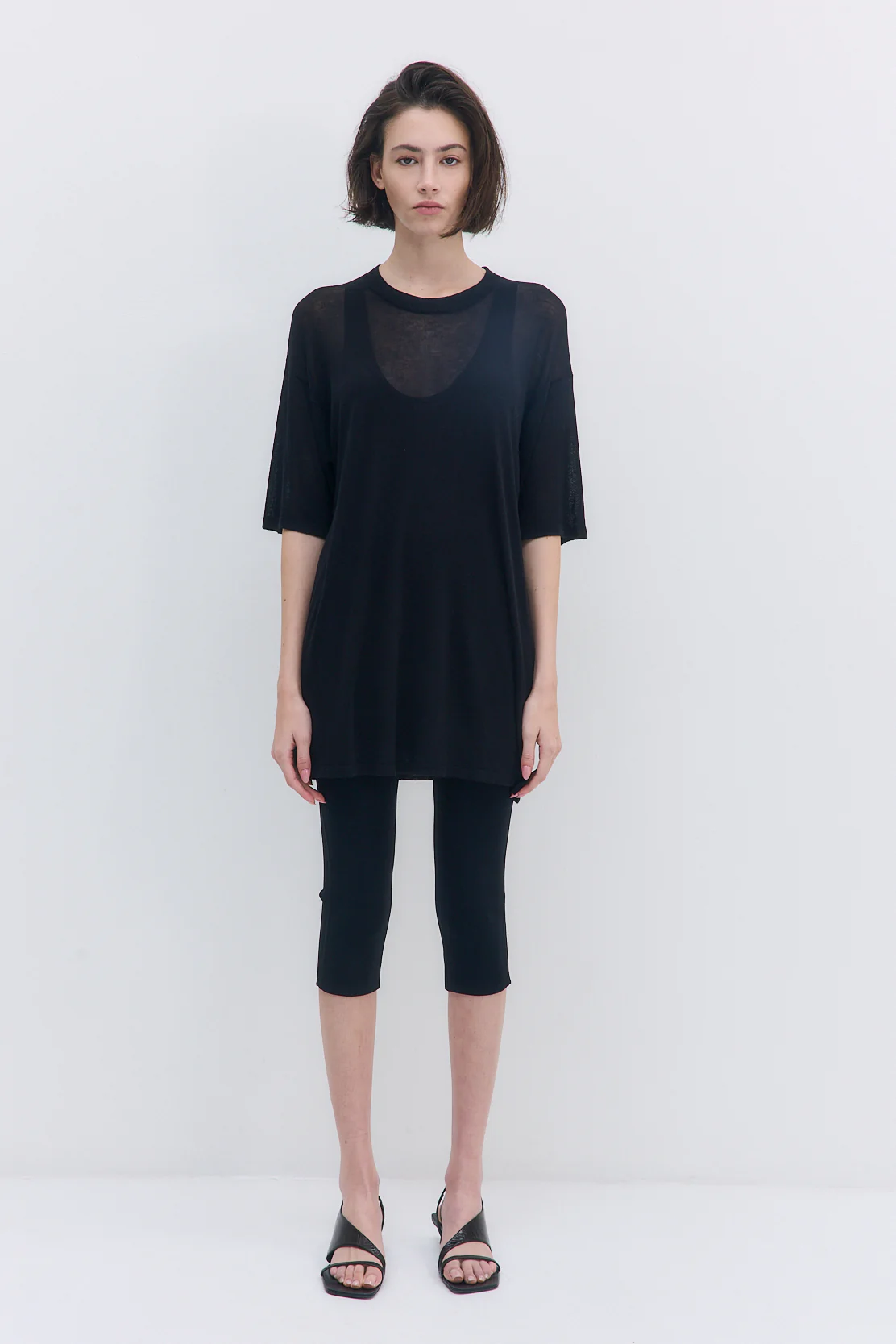 Semi Sheer Oversized Top - Image 2