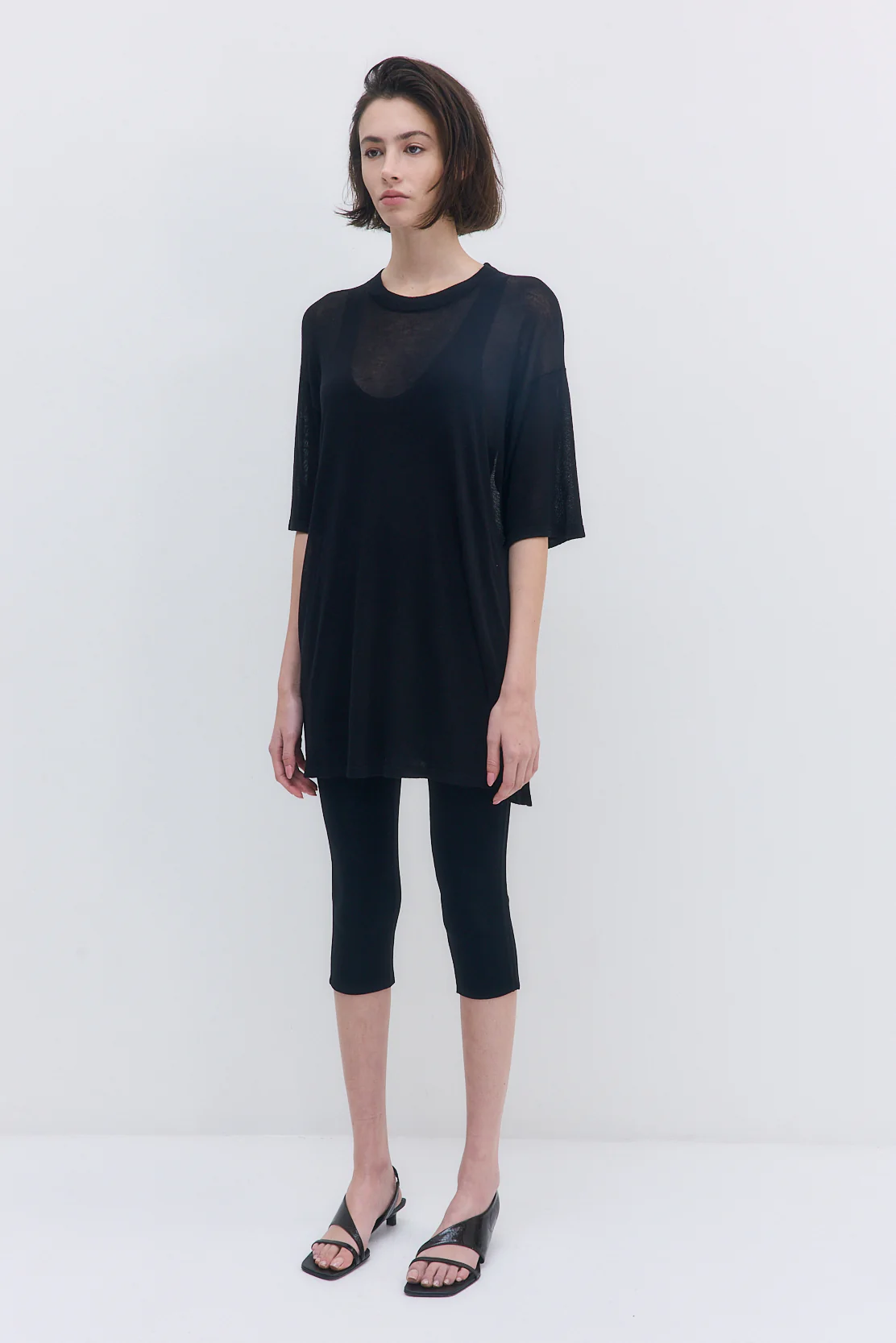 Semi Sheer Oversized Top - Image 4