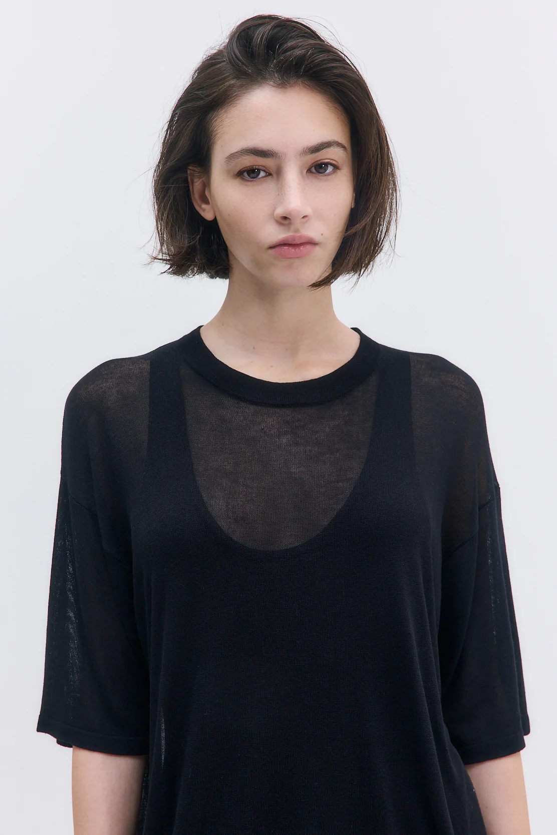 Semi Sheer Oversized Top - Image 6