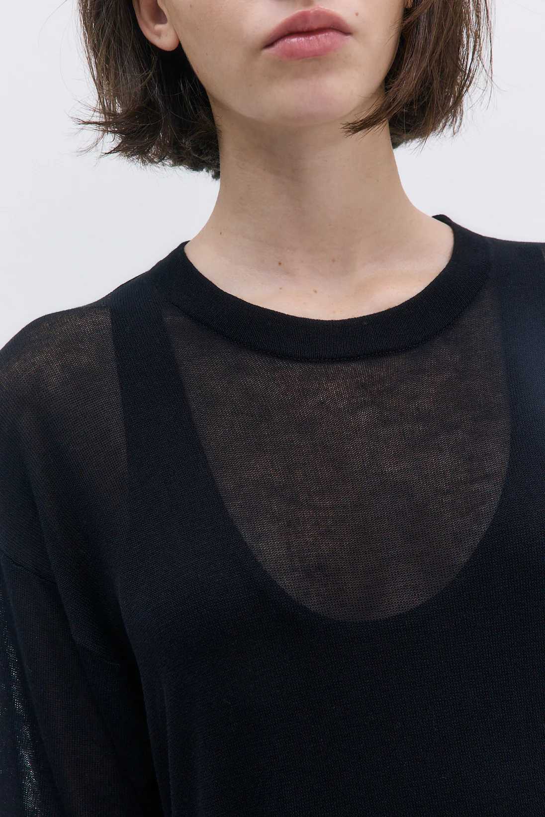Semi Sheer Oversized Top - Image 7