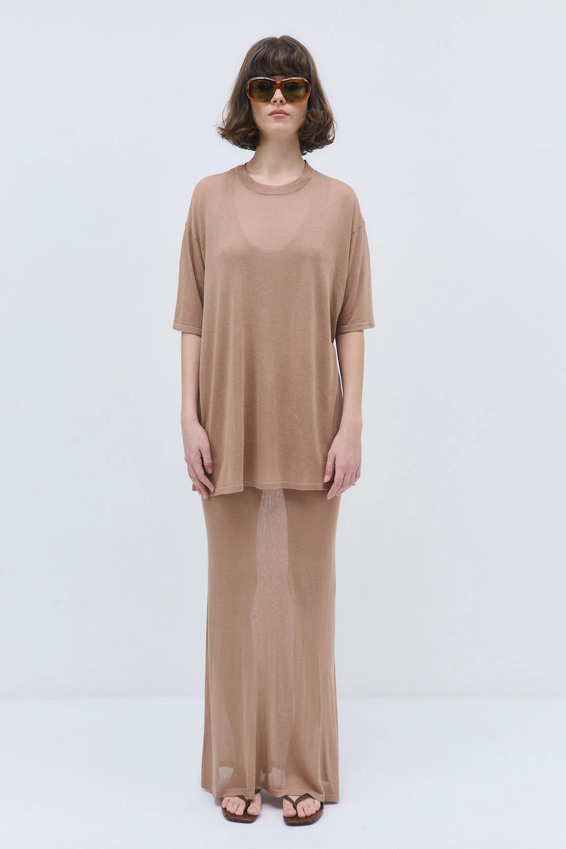 Semi Sheer Oversized Top - Image 2