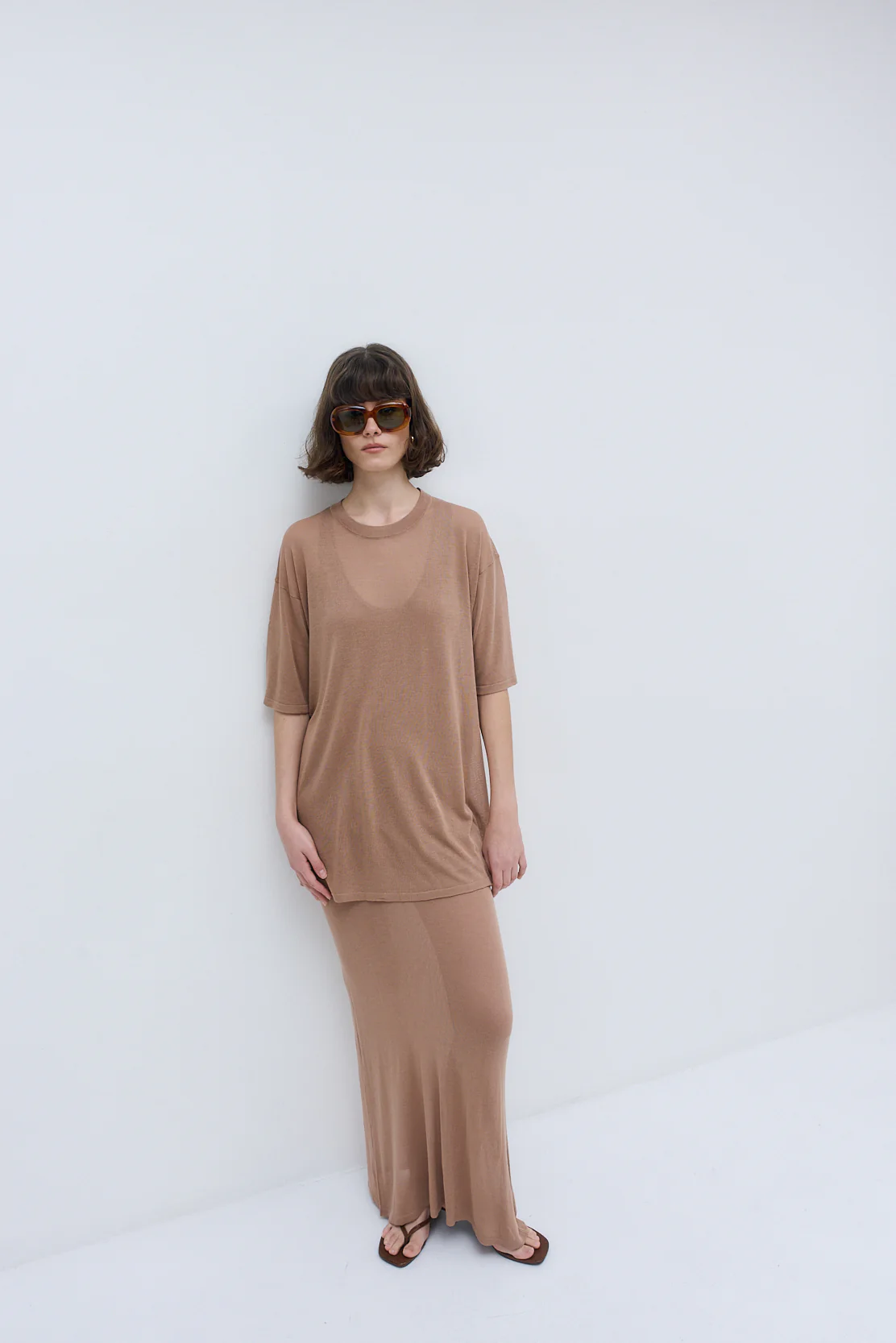 Semi Sheer Oversized Top - Image 3