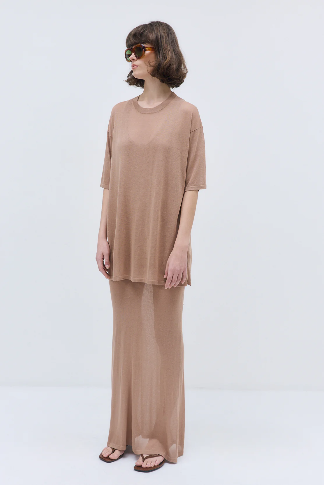 Semi Sheer Oversized Top - Image 4