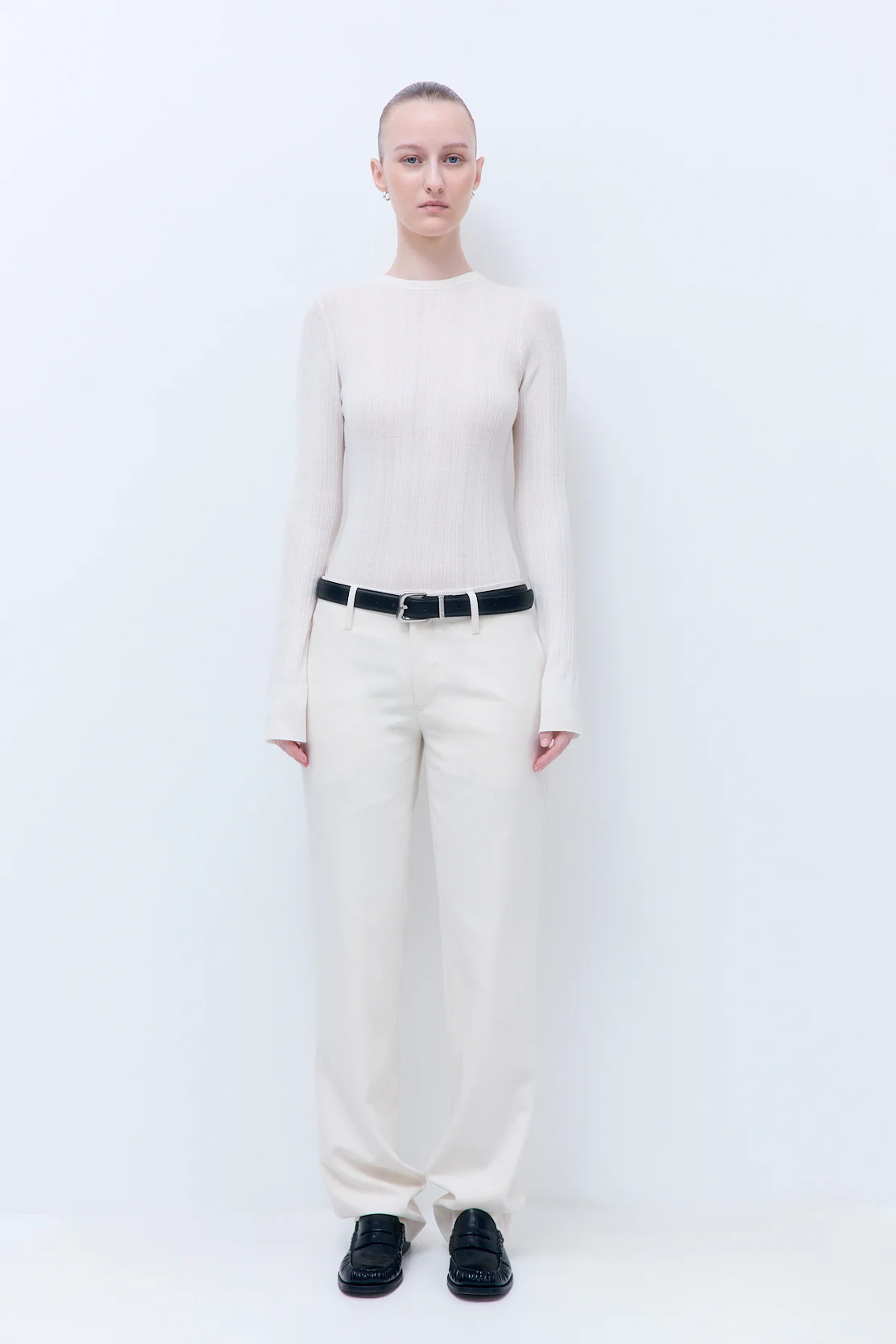 Merino Wool Loose Crewneck - Image 2