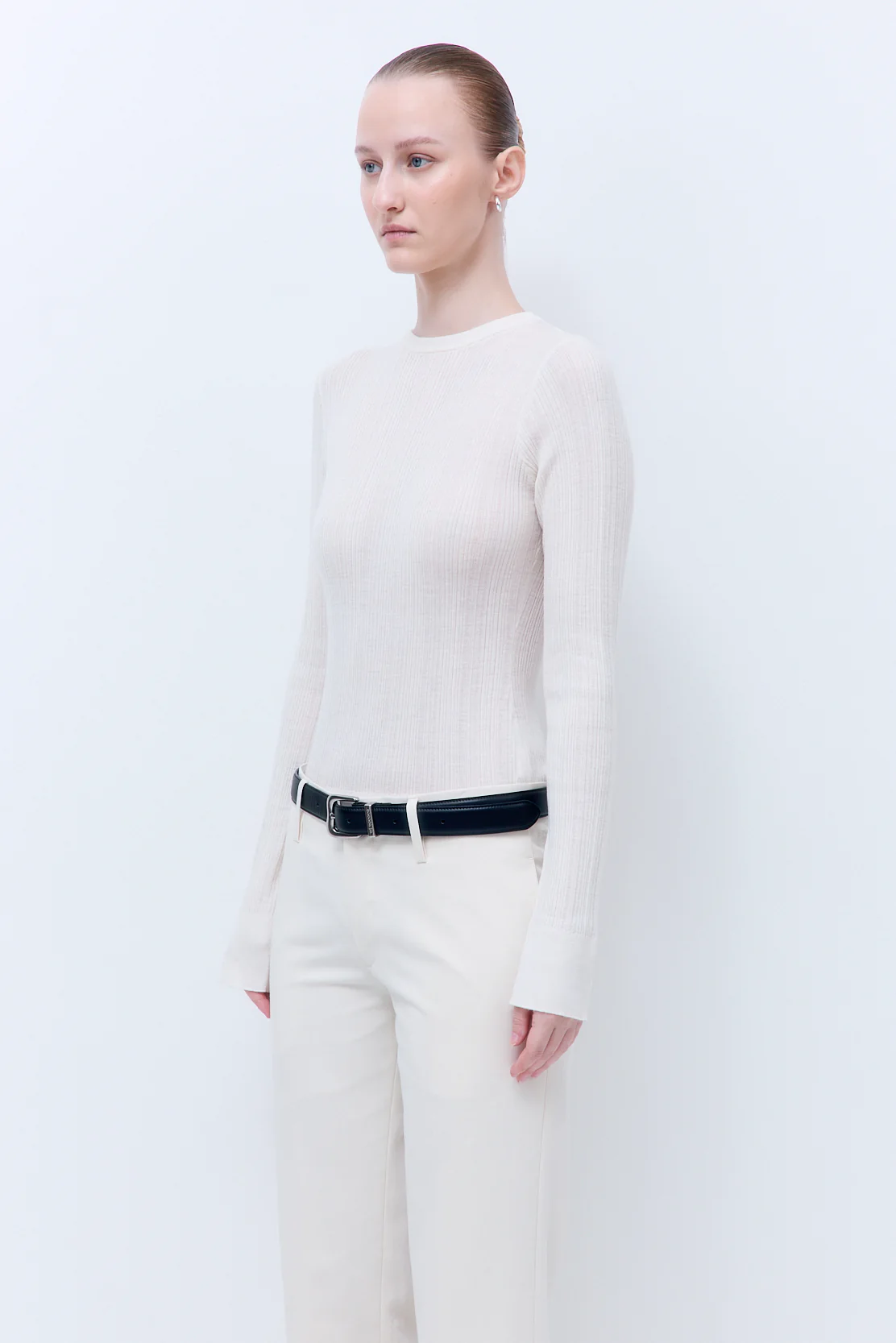 Merino Wool Loose Crewneck - Image 4