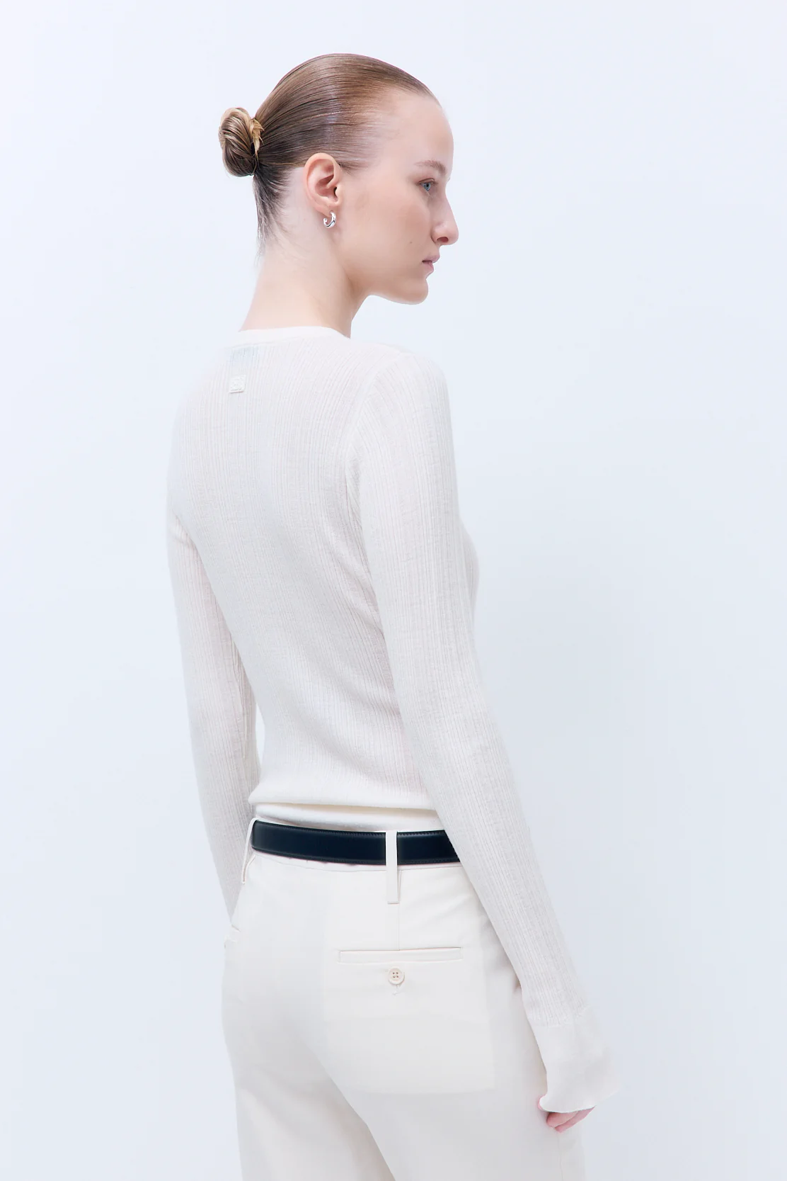 Merino Wool Loose Crewneck - Image 5