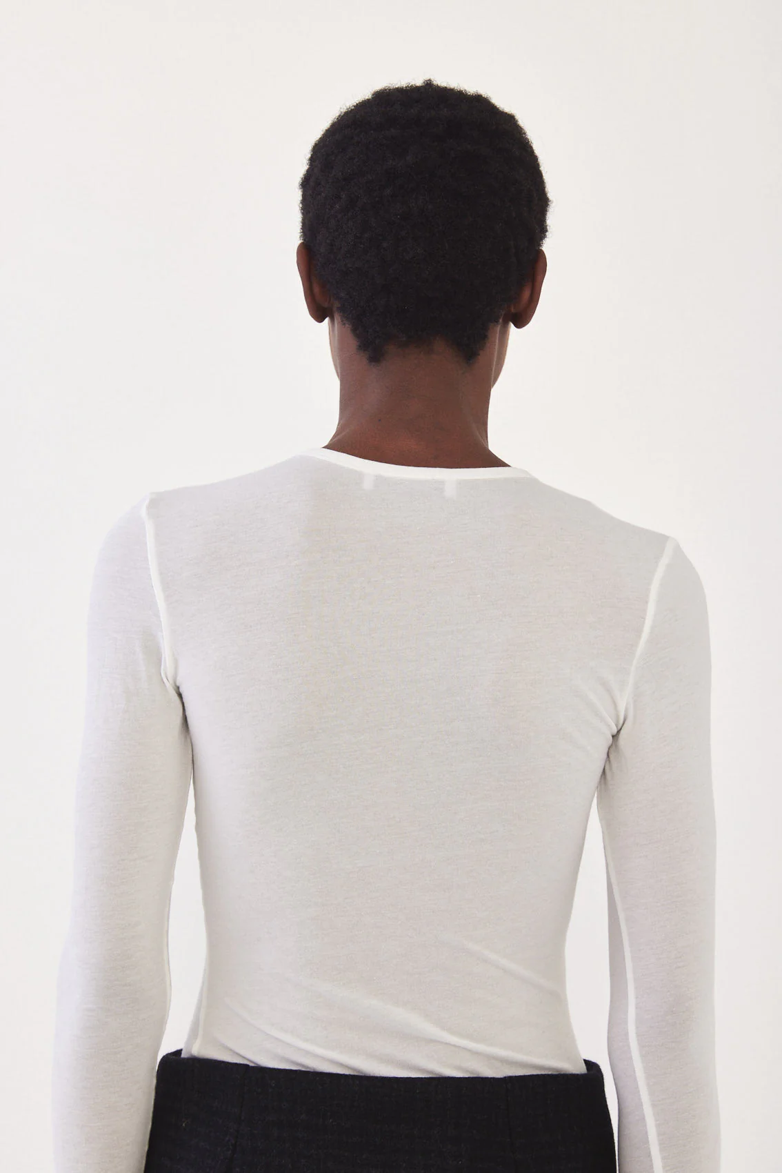 Semi Transparent Long Sleeve Shirt - Image 4